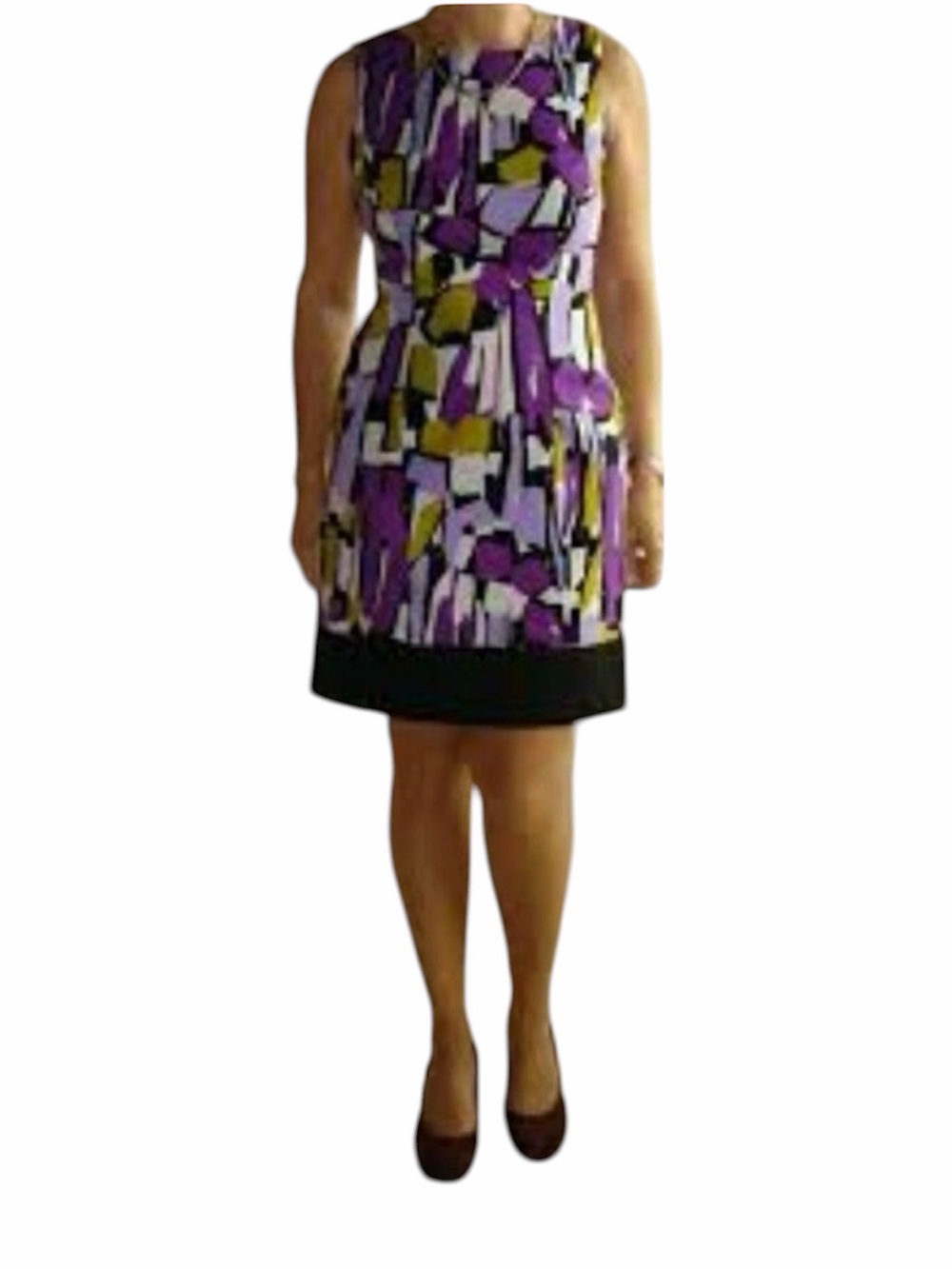 RONNI NICOLE, NWOT, WOMENS, MULTICOLORED SHEATH DRESS. SIZE 10